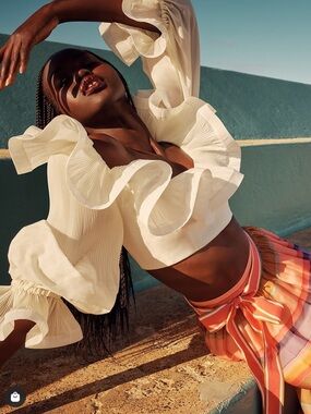 Zimmermann Lovestruck Cropped Bodice
